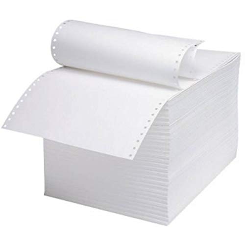 SINARLINE Computer Paper Size: 9.5" x 11", 2-Ply Plain White - NCR ...