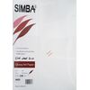 Colored Paper, SIMBA, 130 gsm, A4 (100 sheets), Glossy Art Paper, White