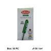 Pen, KRISH, Ball Pen, Zoom, 0.7mm, Green, 50 PC/Pack