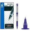 Pen, PILOT, V-Ball Grip Roller Pen (VBG10),  1 mm, Blue, 12 Pcs/Pack