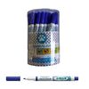 قلم ثابت، سمبا لايون، اقلام مغسلة او سي دي ضد الماء، راس مستدير، أزرق، 36 حبة/ علبة