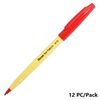 قلم القماش، بنتل، سن رفيع للكتابة على جميع الاقمشة، 2.0 مم، رفيع السن، احمر، 12حبة/علبة
