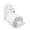 MAXI ROLL TOWELS White 1ply 300m (box 6 rolls)