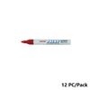 Paint Marker, Uni-Ball, PX-20, Round Tip,2.2 - 2.8mm, Red, 12 PC/Pack