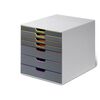 Storage organizer, DURABLE, 7 drawer ,Gray