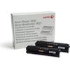 XEROX 106R03048 Black Laser Toner "Dual Pack"