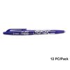 قلم، بايلوت، قلم قابل للمسح، 0.7 مم، ازرق، 12حبة/علبة