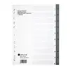 Divider ATLAS Gray Plastic Index Divider A4 1-31 Numbers (10 PC/Pack )