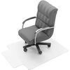 Chair Mat with Lip for Hard Floors FLOORTEX PVC Clear 115cm x 134cm