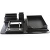 Executive Essentials: 7-Piece Black Desk Set