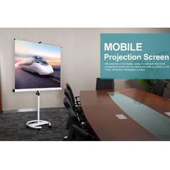 Screen, COMIX, PWxxx, Projection Screen, Moveable, 150 x 150 mm, White