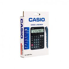Calculator, CASIO DJ-120, Office