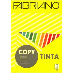 Colored Paper FABRIANO 80 GSM Yellow Color A4 500 Papers