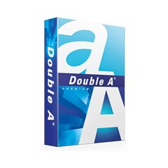 ورق طابعة A4 بجودة عالية من Double A (1 ريم × 500 ورقة) 80 جم/م² أبيض
