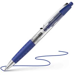 شنايدر جليون 1 قلم حبر جل 0.4mm أزرق (10 حبة/علبة)
