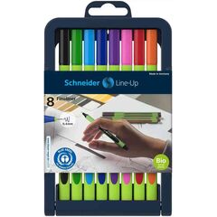 شنايدر لاين-اب قلم فاينلاينر  0.4mm ثمانيه ألوان  (10 حبة/علبة)