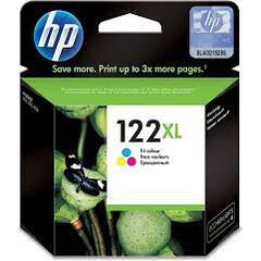 HP 122XL High Yield  Tri-color Original Ink Cartridge (CH564HE)