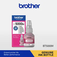 Brother Genuine Ink Bottle Magenta (BT5000M)