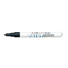 Paint Marker, Uni-Ball, PX-21, Round Tip, 0.8-1.2 mm, Black