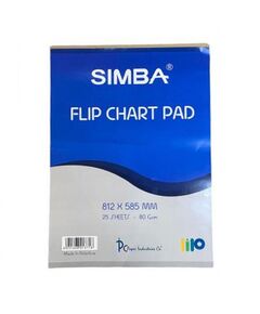 White Flipchart SIMBA Enhance Presentations with Paper Flip Chart Board