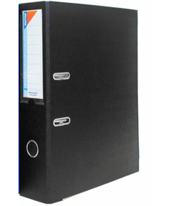 Efficient Organization: Black Plastic A4 2-Ring Binder, Lever Arch, and Box File (50mm)