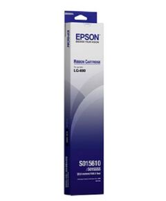 EPSON LQ-690 Black Ribbon Cartridge (C13S015610)