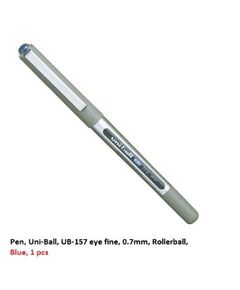 قلم، يوني-بول، UB-157 اي فاين، 0.7مم، رولربول، ازرق، 1 حبة