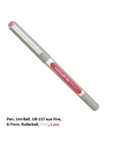 Pen, Uni-Ball, UB-157 eye fine, 0.7mm, Rollerball, Pink, 1 PC