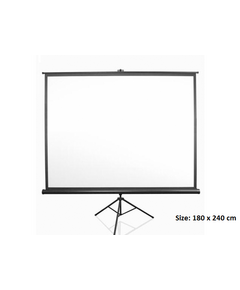 Screen, SAP, Projector Screen, Size: 180 x 240 cm, with Stand