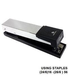 Stapler, REXEL, Comet 01045, Steel/Black , 25 Sheets, Durable Metal Stapler for Office Desk Accessories or Home Office Supplies