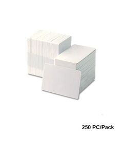 Badges & Holders, PVC Blank Cards, Wihte , 250 PC/Pack