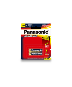 Power Up Anytime: Panasonic Multipurpose AAA Battery 2-Pack - Reliable Power Source