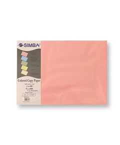 Colored Paper, SIMBA, 80 gsm, A3 (250 sheets), Pastel, Light Pink