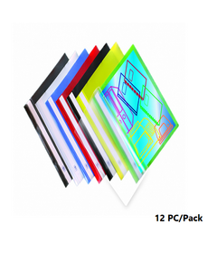 Documents Covers,ATLAS, Report Cover, PVC , A4, Assorted Color, 12 PC/Pack