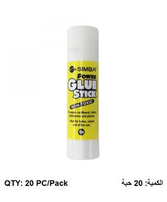 Glue, SIMBA, Glue Stick, 15 g, 20 PC/Pack