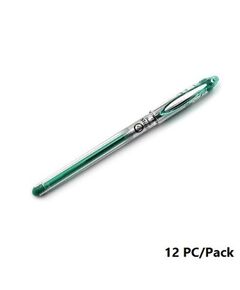 Pen, Pentel, BG207-D, 0.7mm, Slicci, Capped, Green, 12 pcs/Pack