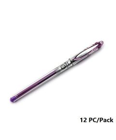 Pen, Pentel, BG207-V, 0.7mm, Slicci, Capped, Violet, 12 pcs/Pack
