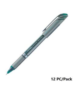 قلم، بنتل، قلم حبر(جل سائل)، 0.7 مم، بغطاء، اخضر، 12حبة/علبة