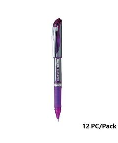 Pen, Pentel, BL60-VH, 1.0mm, Energel, Capped, Violet, 12 Pcs/Pack
