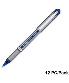 قلم، بنتل، قلم حبر(جل سائل)، 0.7 مم، بغطاء، ازرق، 12حبة/علبة