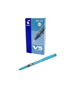 قلم، بايلوت، قلم توقيع ، 0.5 مم، ازرق فاتح، 12حبة/علبة