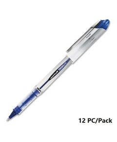 قلم، يوني-بول، قلم حبر سائل(فيجن ايليت)، 0.8 مم، بغطاء، ازرق، 12حبة/علبة