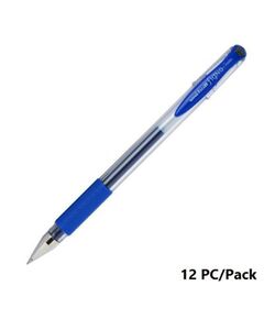قلم، يوني-بول، قلم حبر جل  (سينغو دي-اكس)، 0.7 مم، بغطاء، ازرق، 12حبة/علبة