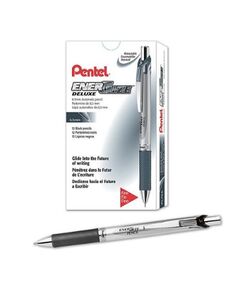 Pencil, Pentel, PL75-A, 0.5mm,Energize Pencil ,Mechanical,Black, 12pcs/Pack