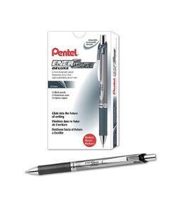PENCIL, Pentel, PL77-A, 0.7mm, Energize Pencil, Mechanical, Black, 12pcs/Pack