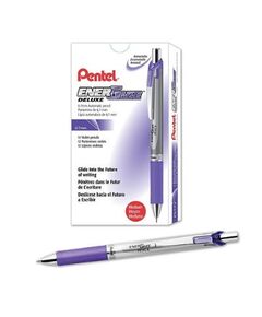 PENCIL, Pentel, PL77-V, 0.7mm, Energize Pencil, Mechanical, Violet, 12pcs/Pack