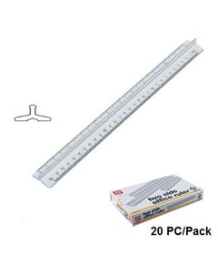 Ruler, ARK, Two Side Plastic Ruler , 30 CM, 20 PC/Pack