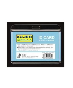 Premium Crystal Card T-984 H Badges & Holders by KEJEA - Perfect Fit for 85x54mm Cards