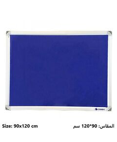 Boards, SIMBA, Bulletin Board, (90x120cm), Fabric, Wall mounted, Blue