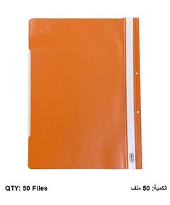 Documents Covers, MAS, Report Cover, PVC , A4, Orange, 50 PC/Pack